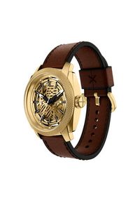 Fossil Zegarek Machine ME3278 Brązowy. Kolor: brązowy. Materiał: skóra #8