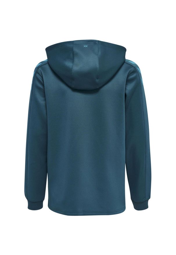 Bluza dziecięca z kapturem Hummel hmlCORE XK. Typ kołnierza: kaptur. Kolor: turkusowy, niebieski, wielokolorowy. Materiał: polar. Sport: joga i pilates