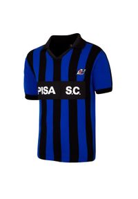 COPA FOOTBALL - Pisa S.C. retro koszulka piłkarska z sezonu 1986–87. Kolor: niebieski. Sport: piłka nożna