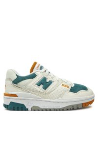 New Balance Sneakersy BB550VRA Biały. Kolor: biały. Materiał: skóra