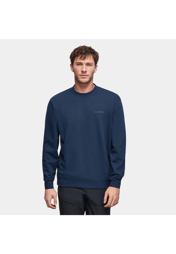 Bluza trekkingowa męska Alpinus Bellagio. Kolor: niebieski