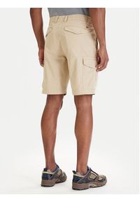 Napapijri Szorty materiałowe NP0A4HOT Beżowy Regular Fit. Kolor: beżowy. Materiał: bawełna #5