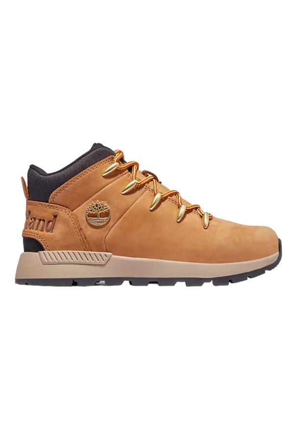 Buty trekkingowe męskie Timberland Euro Sprint Trekker. Zapięcie: sznurówki. Kolor: brązowy, wielokolorowy, żółty. Materiał: skóra, materiał. Szerokość cholewki: normalna. Sport: bieganie