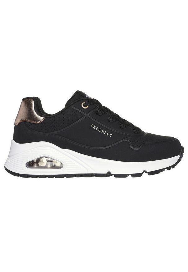 skechers - Tenisówki Skechers Model Uno Gen1 Kolor Czarny. Kolor: czarny. Materiał: syntetyk, tkanina. Model: Skechers Sport. Sport: turystyka piesza