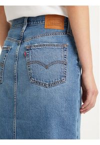 Levi's® Spódnica jeansowa A47110000 Niebieski Regular Fit. Kolor: niebieski. Materiał: jeans #4