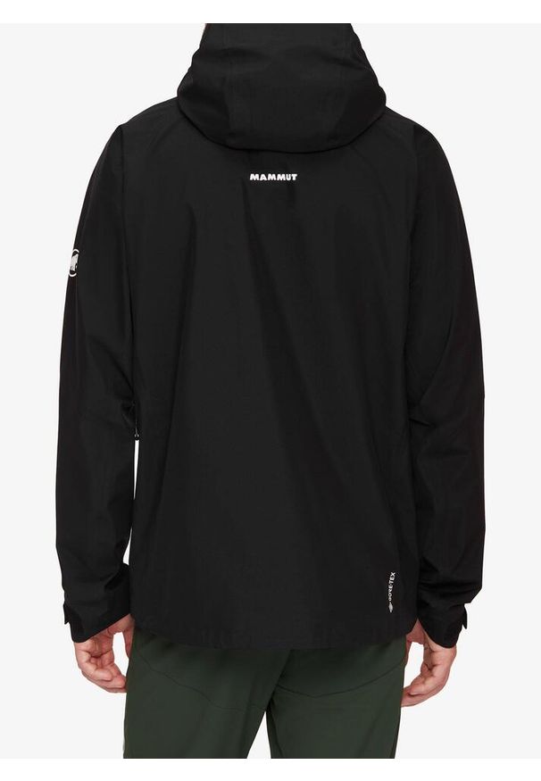 Kurtka z membraną męska Mammut Crater IV HS Hooded Jacket. Kolor: czarny