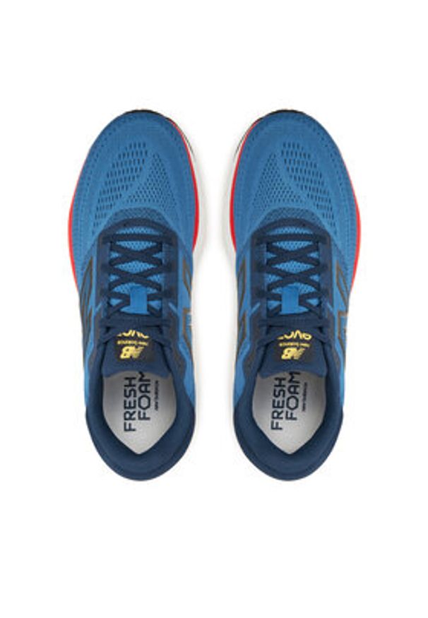 New Balance Buty do biegania Evoz MEVOZLH4 Niebieski. Kolor: niebieski. Materiał: materiał