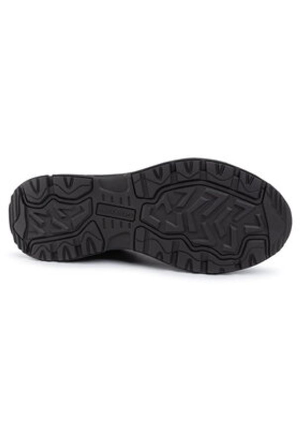 skechers - Skechers Trekkingi Redwick 51896/BBK Czarny. Kolor: czarny. Materiał: skóra. Sport: turystyka piesza
