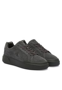 Calvin Klein Sneakersy Chunky Cupsole Lace Up Su Ml YW0YW01949 Szary. Kolor: szary. Materiał: zamsz, skóra