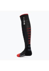 LENZ - Skarpety narciarskie podgrzewane Lenz Heat Sock 5.1 Toe Cap Regular Fit. Kolor: czerwony, wielokolorowy, szary. Sport: narciarstwo