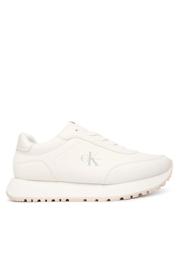 Sneakersy Calvin Klein. Kolor: biały