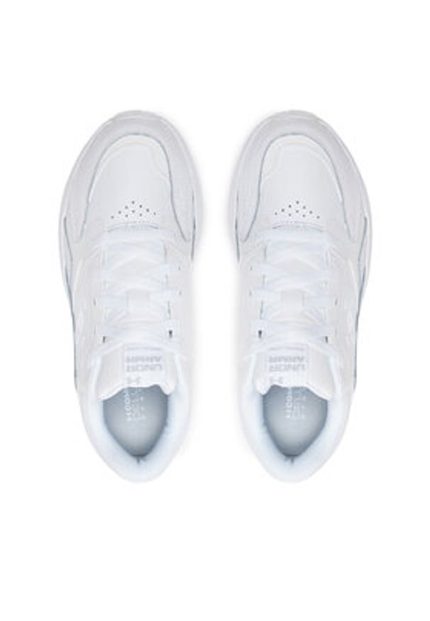 Under Armour Sneakersy Ua Edge Lthr 3028375-100 Biały. Kolor: biały. Materiał: skóra