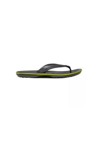 Japonki męskie Crocs Crocband Flip. Zapięcie: bez zapięcia. Kolor: zielony, wielokolorowy, szary. Materiał: materiał, syntetyk. Szerokość cholewki: normalna