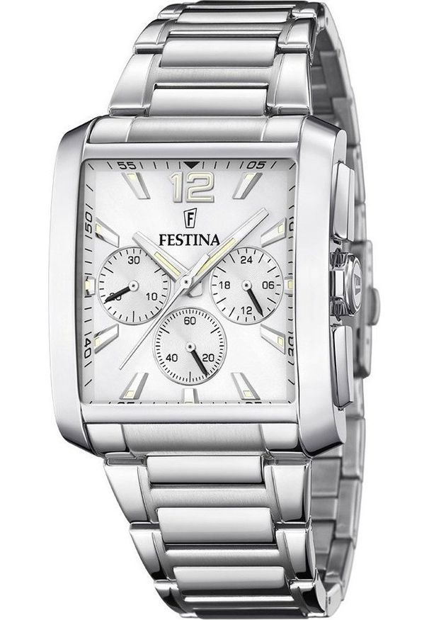 Zegarek Festina Zegarek męski Festina F20635-1 srebrny. Kolor: srebrny