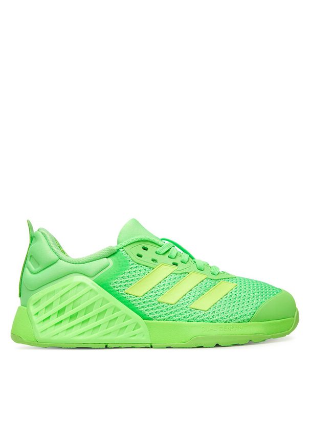 Adidas - Buty na siłownię adidas. Kolor: zielony. Sport: fitness