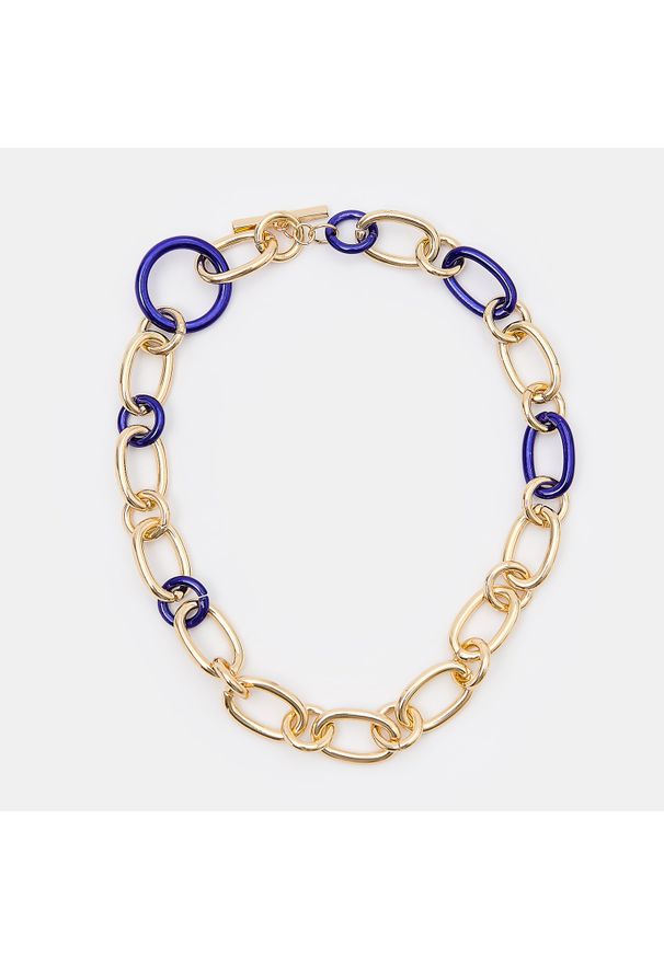 Mohito - Naszyjnik łańcuch - Złoty. Materiał: złote. Kolor: złoty