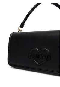 Love Moschino - LOVE MOSCHINO Torebka JC4096PP1OLL0000 Czarny. Kolor: czarny. Materiał: skórzane #4