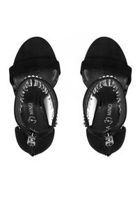 Eva Minge Sandały VALENTINE-2360-106 Czarny. Kolor: czarny. Materiał: skóra, zamsz #6