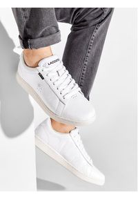 Lacoste Sneakersy Cornaby Evo Gtx 07221 Sma GORE-TEX 7-43SMA002065T Biały. Kolor: biały. Materiał: skóra. Technologia: Gore-Tex #8