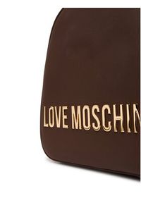 Love Moschino - LOVE MOSCHINO Plecak JC4197PP1NKD0301 Brązowy. Kolor: brązowy. Materiał: skóra #5