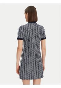 Lacoste Sukienka codzienna EF2655 Granatowy Slim Fit. Okazja: na co dzień. Kolor: niebieski. Materiał: bawełna, syntetyk. Typ sukienki: proste. Styl: casual #3