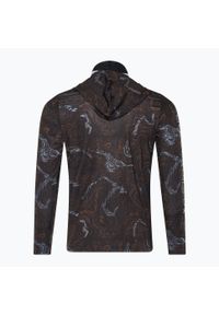 Longsleeve męski Hurley H2O-Dri Atticus Moab UPF Hood. Kolor: brązowy. Długość rękawa: długi rękaw