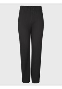 YAS Spodnie materiałowe 26028051 Czarny Regular Fit. Kolor: czarny. Materiał: materiał #5