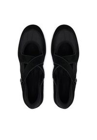 Tory Burch Baleriny Romy Sport Mary Jane 178301 Czarny. Kolor: czarny. Materiał: zamsz, skóra. Styl: sportowy #5