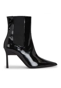 Calvin Klein Botki Geo Stiletto Chelsea Boot 90-Pat HW0HW01809 Czarny. Kolor: czarny #1