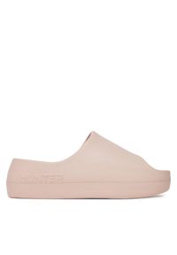 Hunter Klapki S55796-B Różowy. Kolor: różowy. Materiał: syntetyk
