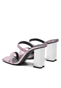 Karl Lagerfeld - KARL LAGERFELD Klapki KL33921 Różowy. Kolor: różowy. Materiał: materiał #6