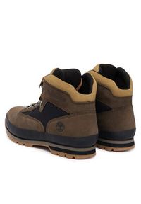 Timberland Trapery Euro Hiker TB0A2P27A2M1 Brązowy. Kolor: brązowy. Materiał: zamsz, skóra #5