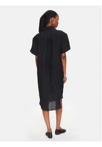 GANT - Gant Sukienka letnia 4503433 Czarny Relaxed Fit. Kolor: czarny. Materiał: len. Sezon: lato #2