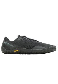 Buty do biegania damskie Merrell Vapor Glove 6. Zapięcie: sznurówki. Kolor: czarny. Materiał: syntetyk, materiał. Szerokość cholewki: normalna. Sport: bieganie