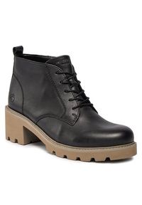 Remonte Botki D0A76-01 Czarny. Kolor: czarny. Materiał: materiał #4