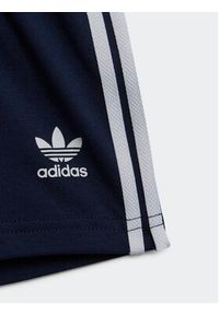 Adidas - adidas Komplet t-shirt i szorty sportowe Trefoil Shorts Tee Set IB8638 Niebieski Regular Fit. Kolor: niebieski. Materiał: bawełna