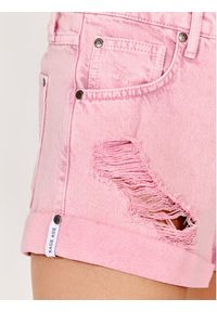 Rage Age Szorty jeansowe Harley Różowy Regular Fit. Kolor: różowy. Materiał: bawełna #5