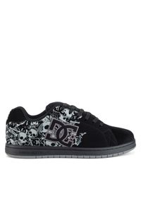 DC Sneakersy CEO-GAVELER ADYS100536-BDP Czarny. Kolor: czarny. Materiał: skóra