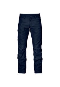 Fjällräven - Spodnie męskie Fjallraven Nils Trousers. Kolor: niebieski