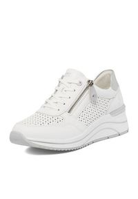 Remonte Sneakersy CEO-D0T14-80 Biały. Kolor: biały. Materiał: skóra, syntetyk #8