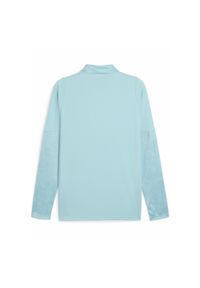 Puma - Męska bluza treningowa Olympique Marsylia z zamkiem 1/4 PUMA. Kolor: niebieski