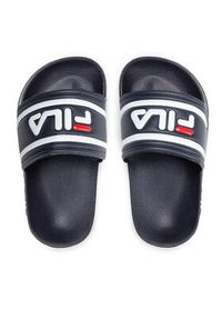 Fila Klapki Morro Bay Slipper Infants 1011430.29Y Granatowy. Kolor: niebieski. Materiał: skóra #7