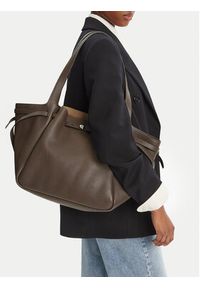 Tory Burch Torebka Romy Tote 163388 Brązowy. Kolor: brązowy. Materiał: skórzane #3