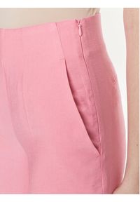 United Colors of Benetton - United Colors Of Benetton Spodnie materiałowe 4YFWDF05P Różowy Regular Fit. Kolor: różowy. Materiał: wiskoza #3