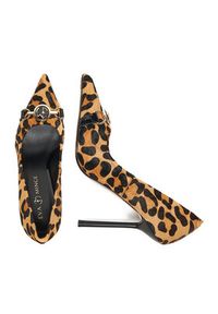 Eva Minge Szpilki EO-LILA-1677-13-3S Beżowy. Kolor: beżowy. Materiał: syntetyk, materiał. Obcas: na szpilce #8