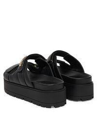 Guess Klapki FLJFAX ELE03 Czarny. Kolor: czarny. Materiał: skóra #4