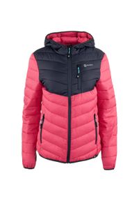 Munkees - Zimowa Kurtka McKees Birch dla Kobiet - Niebiesko-Fuksjowa Wodoodporna. Kolor: różowy. Sezon: zima. Sport: turystyka piesza #1