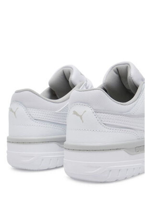 Puma Sneakersy Rebound Retro Jr 401564 01 Biały. Kolor: biały. Materiał: skóra