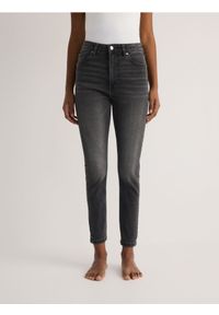 Reserved - Jeansy slim fit mid rise - jasnoszary. Kolor: szary #1