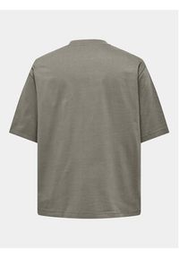 Only & Sons T-Shirt Millenium 22027787 Szary Oversize. Kolor: szary. Materiał: bawełna
